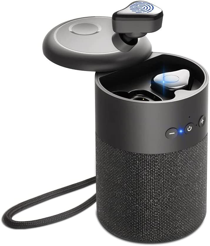 Wireless Bluetooth Earbuds and Speaker