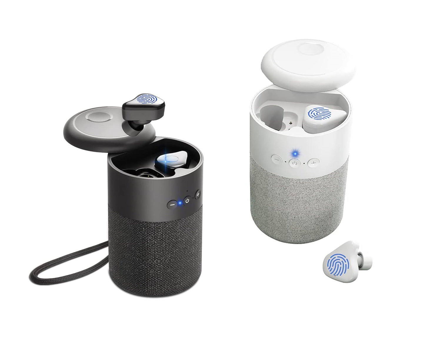 Wireless Bluetooth Earbuds and Speaker