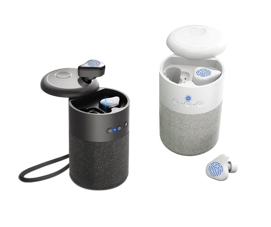 Wireless Bluetooth Earbuds and Speaker