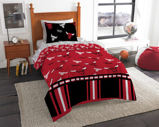Bulls OFFICIAL NBA Twin Bed In Bag Set