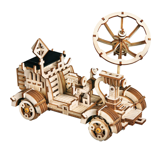 4 Kind Moveable 3D Wooden Puzzle Space Hunting