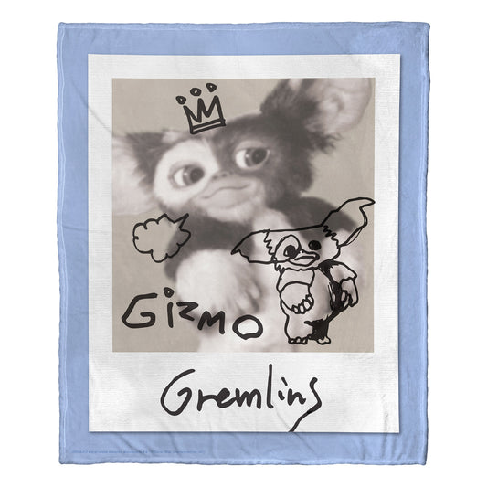 Gremlins; Signed By Gizmo Aggretsuko Comics Silk Touch Throw Blanket; 50" x 60"