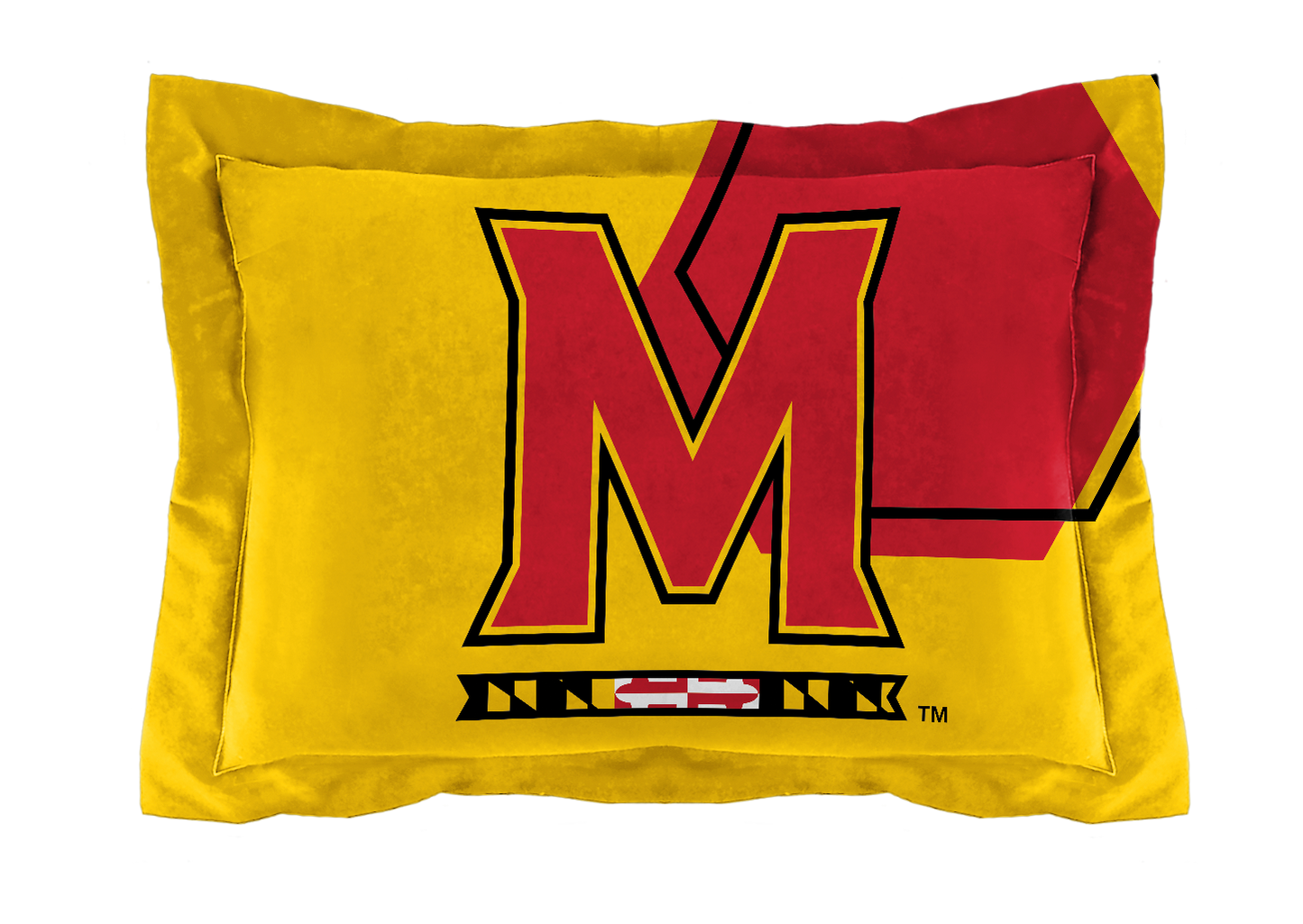 Maryland OFFICIAL Collegiate "Hexagon" Full/Queen Comforter & Shams Set