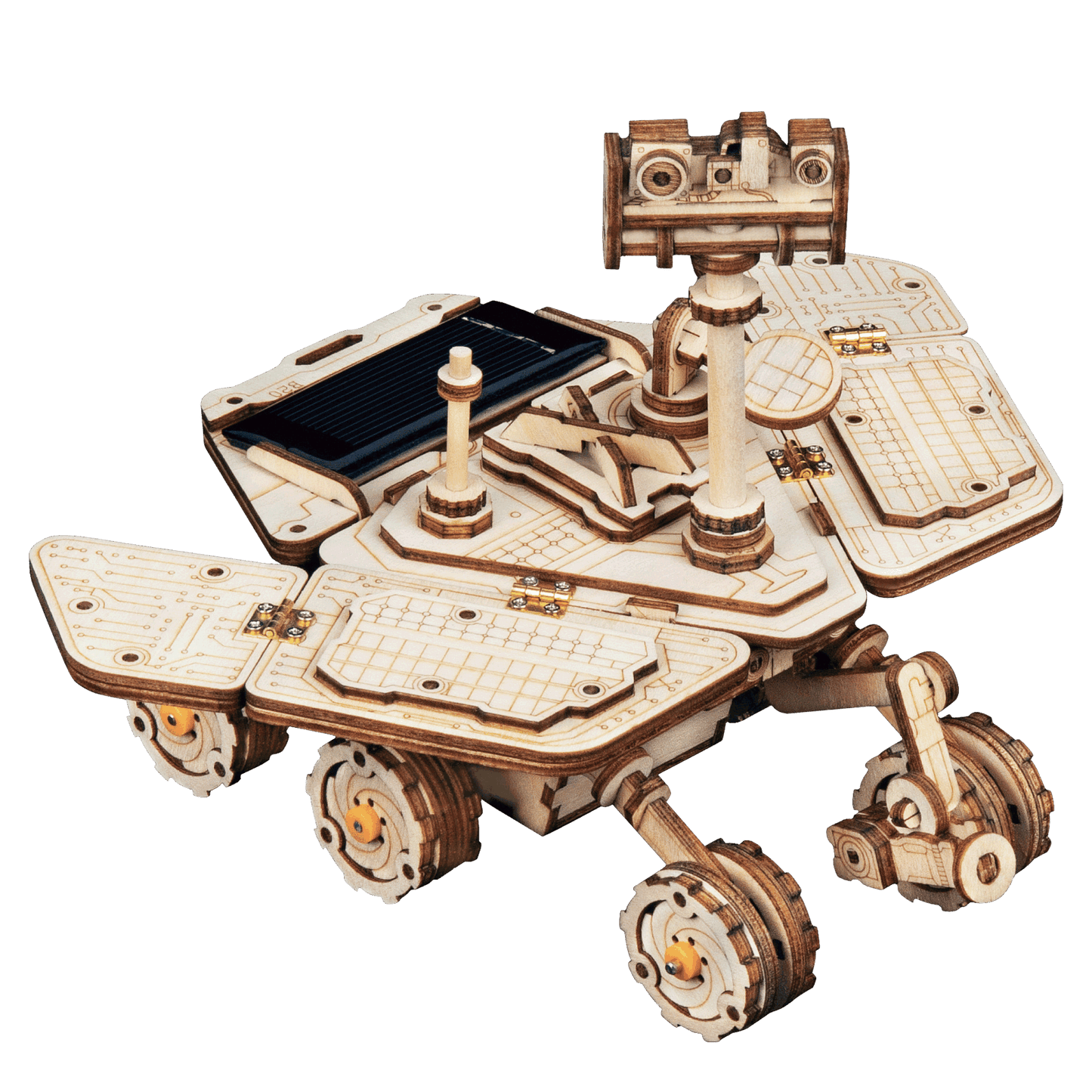 4 Kind Moveable 3D Wooden Puzzle Space Hunting