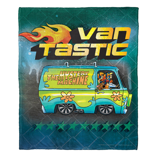 Scooby Doo; Vantastic Aggretsuko Comics Silk Touch Throw Blanket; 50" x 60"
